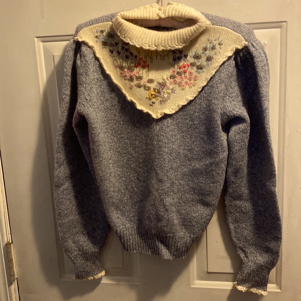 Hand-Embroidered sweater